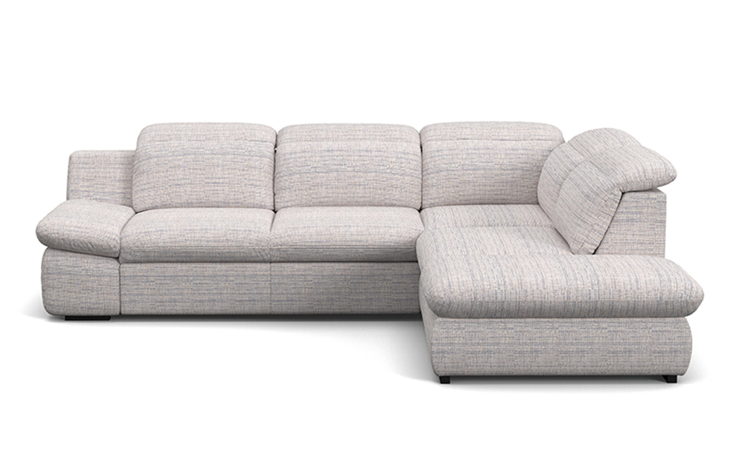 Extendable corner sofa Loran, light beige  4